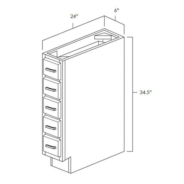 West Point Grey Recessed Panel - 6in Specialty