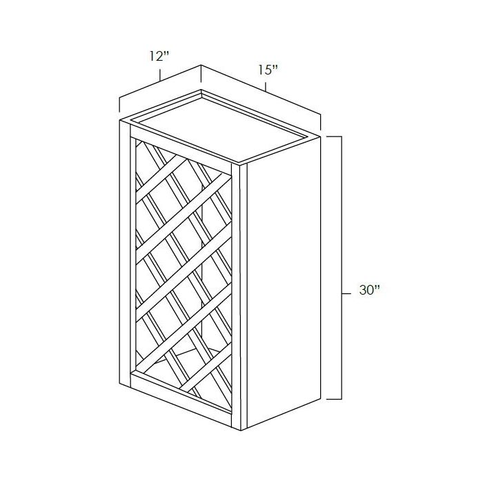 Winchester Grey Recessed Panel - 30in Specialty