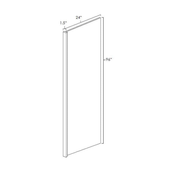 Winchester Grey Recessed Panel - 24in Panel