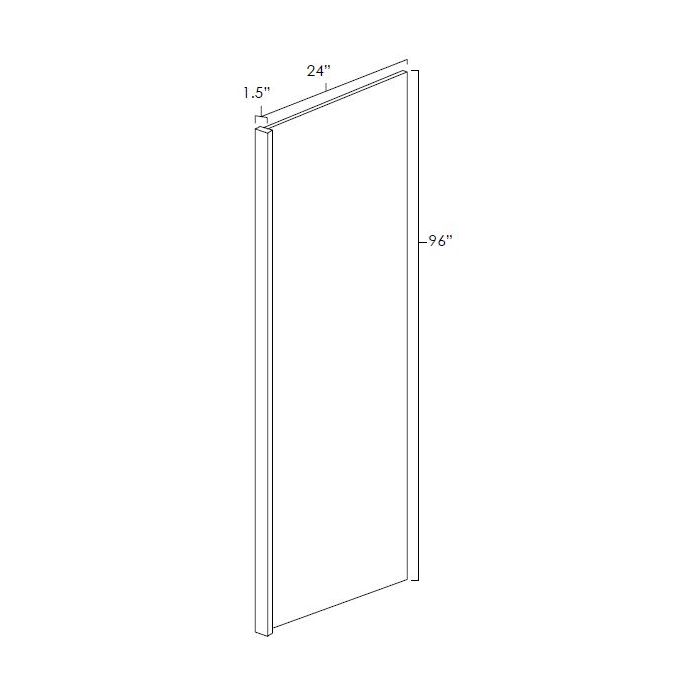 Winchester Grey Recessed Panel - 24in Panel