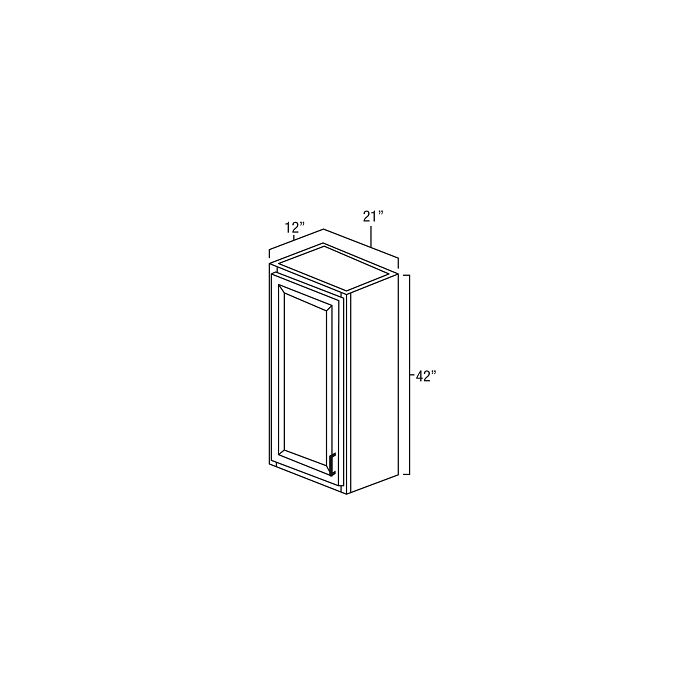 Winchester Grey Recessed Panel - 21in Wall