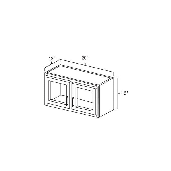 Winchester Grey Shaker - 30in Wall